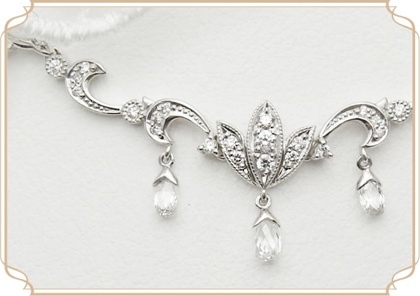 ブリオレットカットダイヤモンド | jewelry BAULETTO